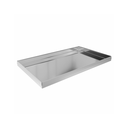 Ver imagem 2 de Bandeja de Aço Inoxidável para Hotel, Hospital, Buffet 50x15 - Inox
