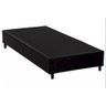 Cama Box Solteiro Sintético Loja Xerife Preto 40x88x188 - 1
