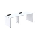 Ver imagem 2 de Mesa de Plataforma Simples para 2 Pessoas Corporativa 140x792/2p Pscpp140/792/2p
