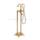 Ver imagem 2 de Misturador Monocomando De Piso Para Banheira Itinga Pingoo.casa - Dourado