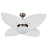Ventilador de Teto Volare Bronze Vd42 Dunamis Palmae 4 Pás Branco - 220V - 2