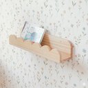 Ver imagem 2 de Prateleira Infantil Ondinha 60cm Natural