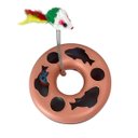 Ver imagem 3 de Brinquedo de Pet Gato Mola Ratinho Bola Guizo Brinquedo Interativo Animal de Estimaçao Seguro Lazer