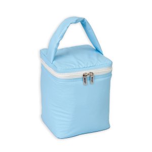Bolsa Frasqueira Térmica 4,5 Litros Impermeável Azul Bebê