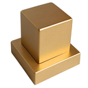 Ver imagem 1 de Acabamento Quadrado Registro Padrão Deca Volante Abs Dourado