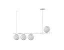Ver imagem 1 de Pendente Lustre Luminária Globo de Vidro