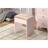 Banqueta Rosa em MDF Assento em Sued Camarim Potente - 2