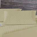 Ver imagem 2 de Protetor Colchão Max Impermeável Casal 3 Peças - Cáqui Casa Show Enxovais