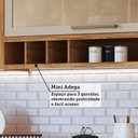 Ver imagem 7 de Armário de Cozinha Modulada com Balcão e Tampo 7 Portas 5 Gavetas Ágata 100% Mdf Vidro Reflecta Amên