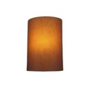 Ver imagem 1 de Arandela Meia Cana Retro Md-2003 Cúpula em Tecido 25-18x10cm Palha - Bivolt