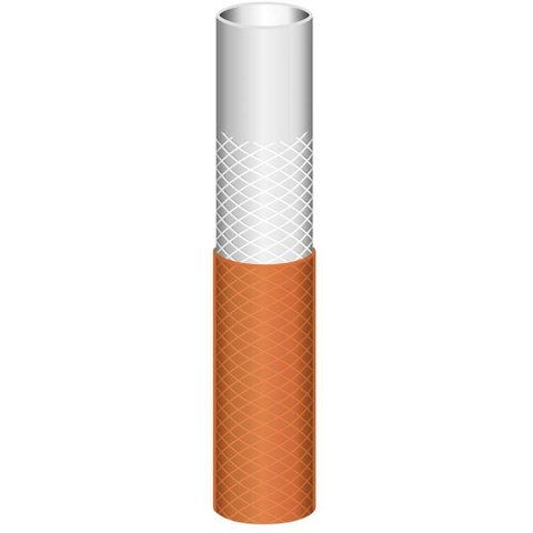 Mangueira 1-2" Tramontina Laranja em PVC 3 Camadas 15 m com Engates Rapidos e Esguicho