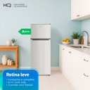 Ver mais imagens de Geladeira Refrigerador Hq Defrost 230 Litros Cinza Hq-230rdf 220v