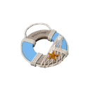 Ver imagem 2 de Adorno Enfeite Decorativo Boia de Madeira 16 Cm