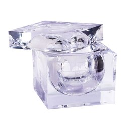 Balde de Gelo Acrílico Champanheira Transparente com Tampa - 2