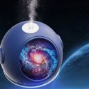 Ver imagem 3 de Umidificador Aromatizador Astronauta Infantil Climatizador Purificador Ar Ambiente Sala Quarto Mesa 