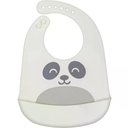 Ver imagem 3 de Babador em Silicone com Pega-migalhas Gumy Off White Buba