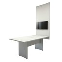 Ver imagem 3 de Conjunto Escritório Mesa de Reunião 1,80m Painel Tv Cz F5