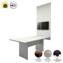 Ver imagem 4 de Conjunto Escritório Mesa de Reunião 1,80m Painel Tv Cz F5
