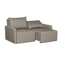Ver imagem 4 de Sofá Cama Dubai Retratil e Reclinavel 3 Lugares em Linho Sofatec