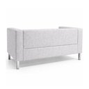 Ver imagem 7 de Sofá Perola 2 Lugares Kubo 153cm Bouclé Cinza - Sallar Home