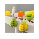 Ver imagem 3 de Suporte Gancho Para Fios Gancho De Parede Mãozinha