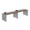 Mesa de Plataforma Simples para 2 Pessoas Corporativa 120x792/2p Pscpp120/792/2p - 2