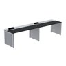 Mesa de Plataforma Simples para 2 Pessoas Corporativa 120x792/2p Pscpp120/792/2p - 2