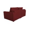 Sofá Retrátil Bipartido Cardeal Veludo Vinho 2,20m - 8