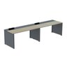 Mesa de Plataforma Simples para 2 Pessoas Corporativa 120x792/2p Pscpp120/792/2p - 2