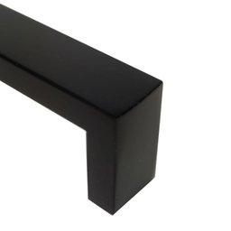 Puxador para Móveis, Armários, Gaveteiros e Cozinhas Aço Inox Preto Fosco Mod Line - 3