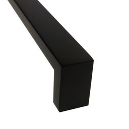 Puxador para Móveis, Armários, Gaveteiros e Cozinhas Aço Inox Preto Fosco Mod Line - 2
