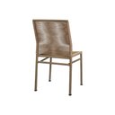 Ver imagem 3 de Kit 4 Cadeiras Corda Náutica em Alumínio Lari Bege Empilhável