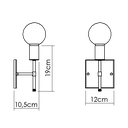 Ver imagem 2 de Arandela Luminária Soquete E27