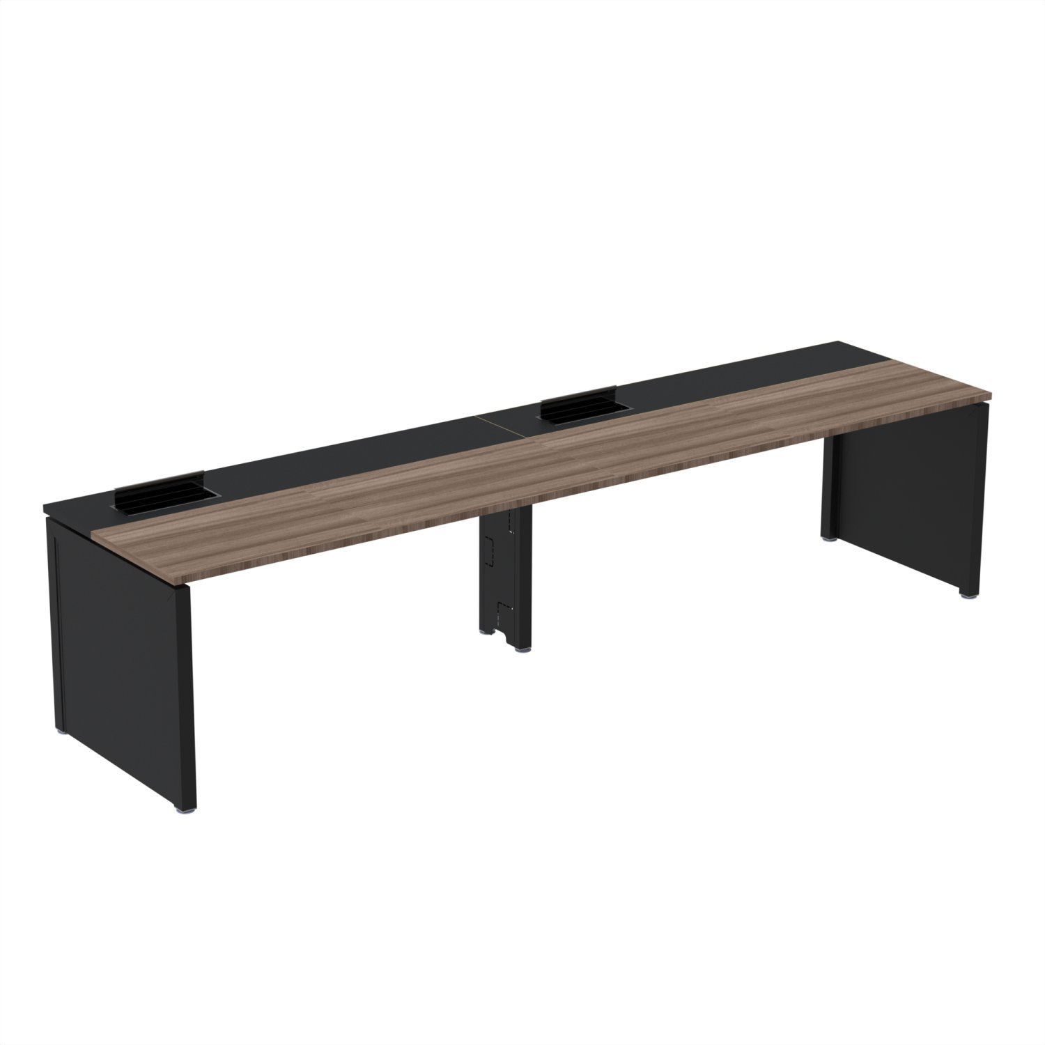 Mesa de Plataforma Simples para 2 Pessoas Corporativa 130x792/2p Pscpp130/792/2p - 2