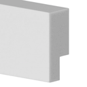 Ver imagem 4 de Rodapé de Poliestireno 03cm Liso Branco 50003 Arquitech