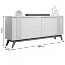 Ver imagem 3 de Rack para Tv até 65 Polegadas Luxo Onix 5499 - Jb Bechara