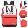 Mochila Juvenil para Notebook Simpsons Duff Beer Vermelha Luxcel Ms46081ss-ver - 2