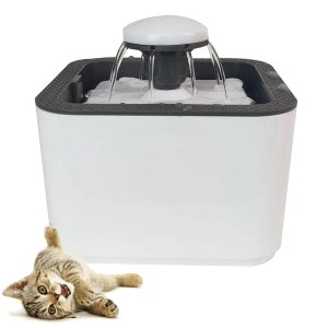 Bebedouro Fonte de Agua Cao Gato Pet Cachorro Animal de Estimaçao Reservatorio 2,5 Litros Automatico