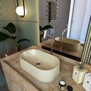 Ver imagem 1 de Kit Cuba Ov42 Laila com Torneira Link 1062 e Válvula Metal com Sifão e Flexível