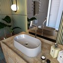 Ver imagem 1 de Kit Cuba Ov42 Laila com Torneira Link 1062 e Válvula Metal com Sifão e Flexível