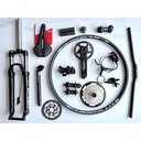 Ver imagem 2 de Bike Aro 29 Nero 5 Peças Inteira Absolute 12v Hollowtech Garfo Trava Remota Pneu Faixa Freio Hidrá