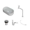 Ver imagem 3 de Kit Cuba Ov42 Laila com Torneira Link 1062 e Válvula Botão com Sifão e Flexível