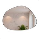 Ver imagem 2 de Espelho Orgânico de Parede com Led Frio Nuvem 55x75cm para Sala Quarto Banheiro