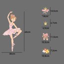 Ver imagem 3 de Adesivo de Parede Bailarina Balé Ballet Bailarina 2