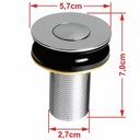 Ver imagem 7 de Kit Cuba Rt30 Riviera com Torneira Link 1062 e Válvula Botão com Sifão e Flexível