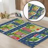 Tapete Infantil Antiderrapante Super Macio Venda Comprimento Pista - 1