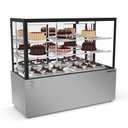 Ver imagem 2 de Vitrine Refrigerada 1,45 Metros 2 Prateleiras Titanium Premium Inox Vtprr1450 2p 220v - Refrimate