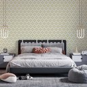 Ver imagem 1 de Papel de Parede Arabesco Amarelo Gh Papel de Parede 3,5m