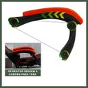 Ver imagem 6 de Cadeira Escritório Gamer Nitro Vermelho Ergonômica Couro Sintético Reclinável Altura Ajuste Luvinco