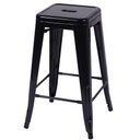 Ver imagem 1 de Banqueta Industrial Iron Preta Alta 76 Cm (alt) - 29771